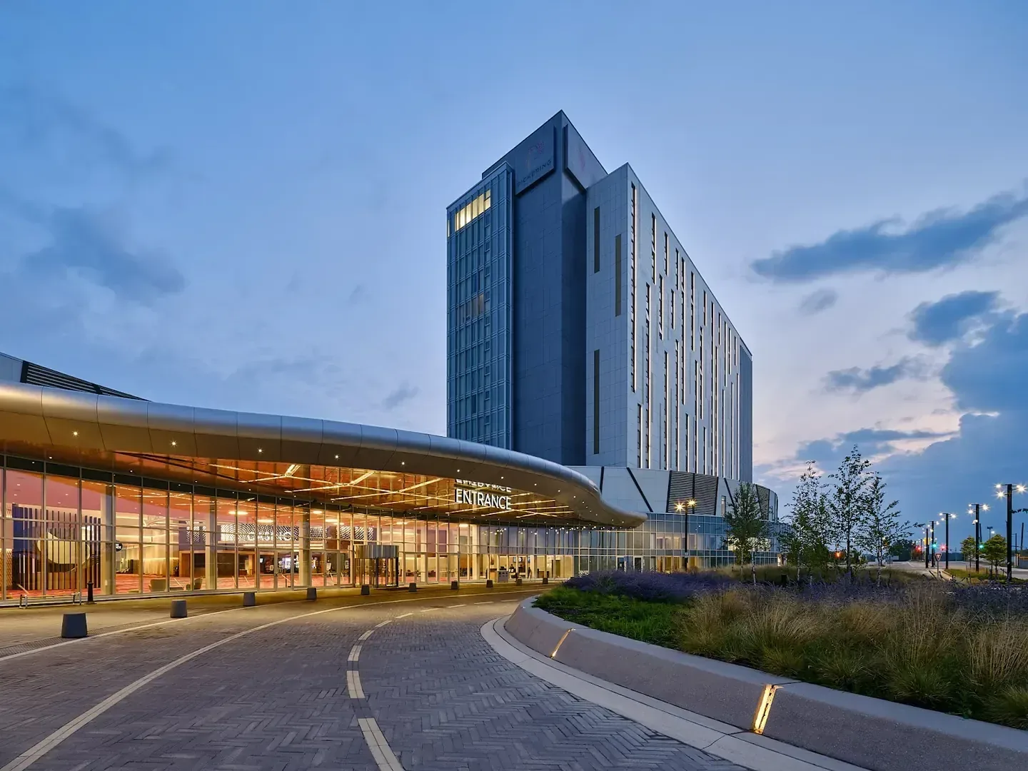 Resort exterior at Pickering Casino Resort